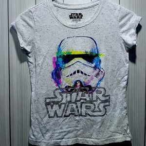 Star Wars shirts size Large girls nwot no rips or stains